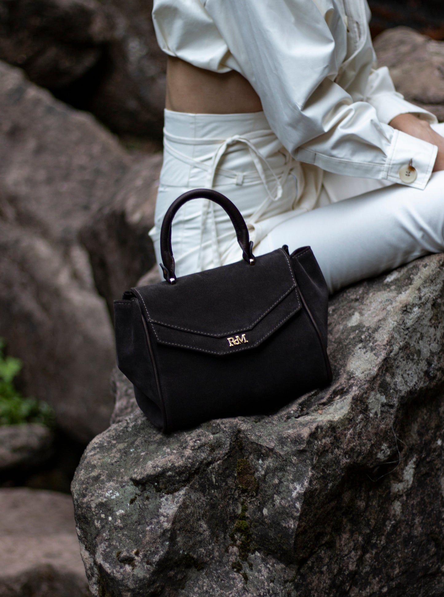 Margot Top handle bag Cafe Noir