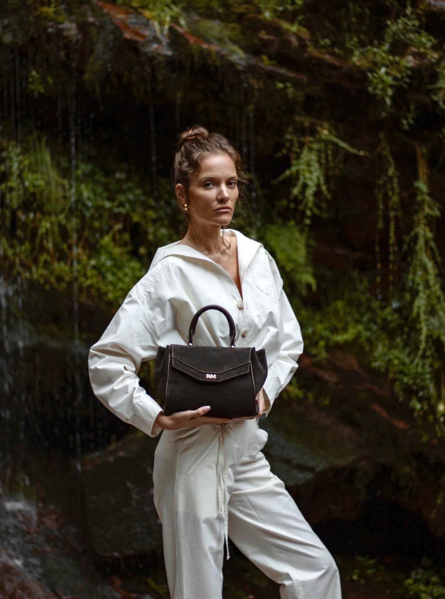 Margot Top handle bag Cafe Noir