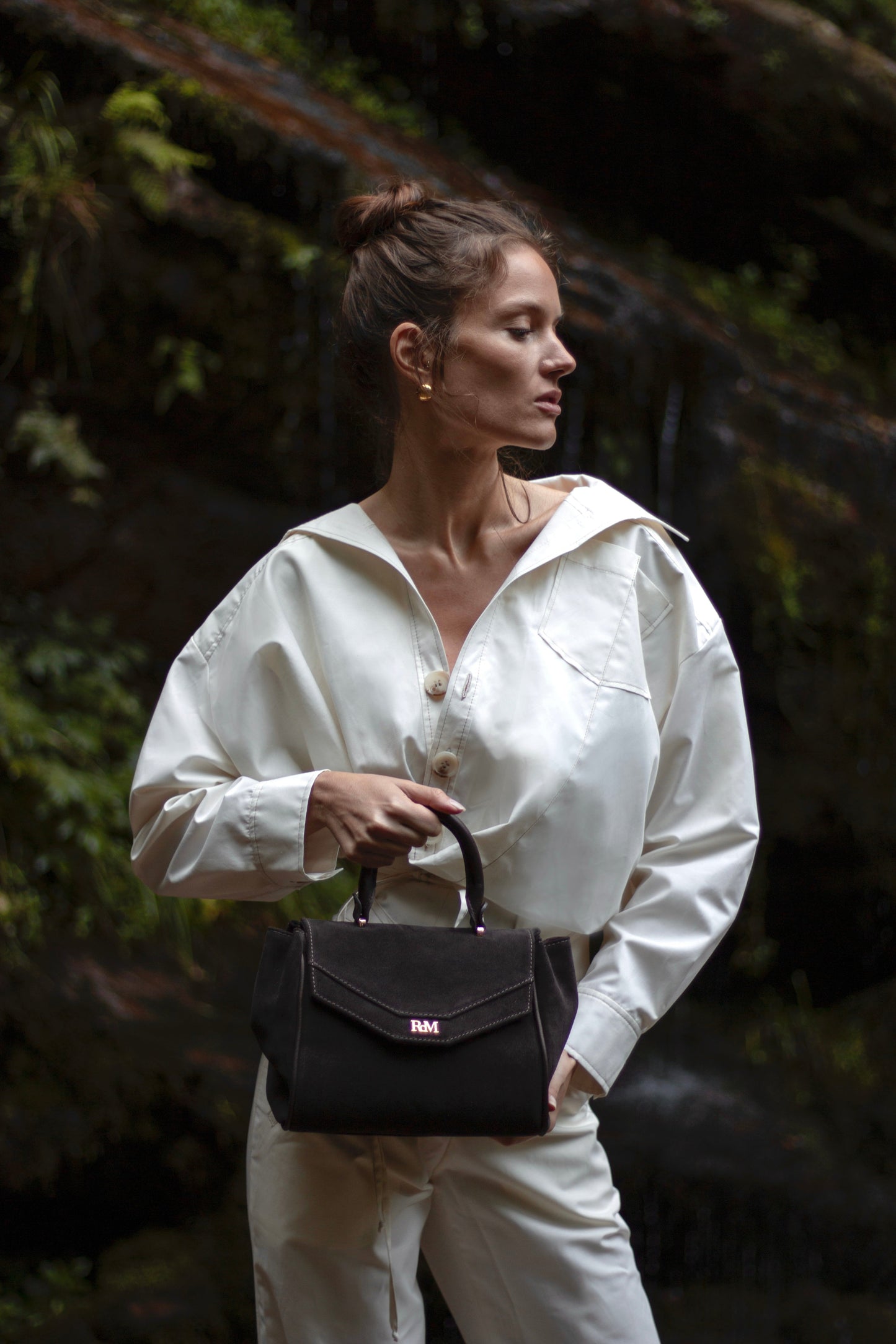 Margot Top handle bag Cafe Noir
